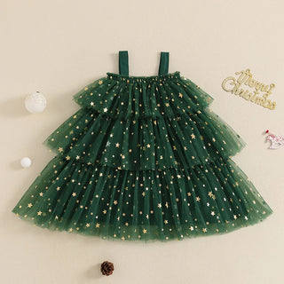 Christmas Layered Tulle Dress - RYAN AND REMI