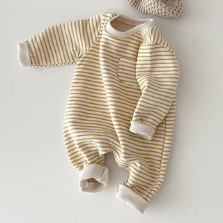 Striped Romper Jumpsuit - RYAN AND REMI