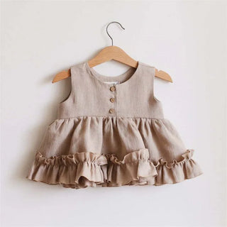 Flare Cotton Linen Outfit - RYAN AND REMI