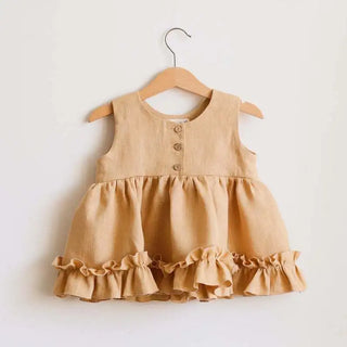 Flare Cotton Linen Outfit - RYAN AND REMI