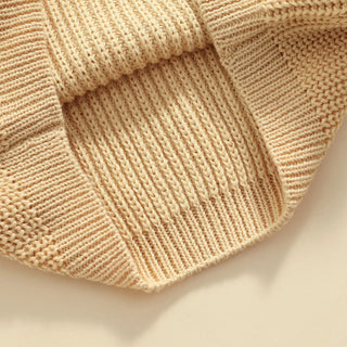 Oversized Knitted Round Neck Sweater - RYAN AND REMI