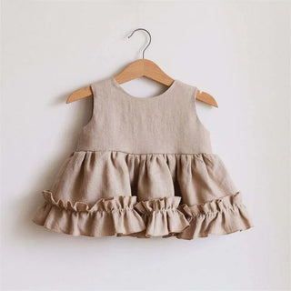 Flare Cotton Linen Outfit - RYAN AND REMI