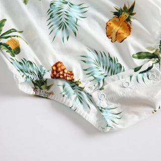 Tropical Sleeveless Bodysuit - RYAN AND REMI