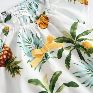 Tropical Sleeveless Bodysuit - RYAN AND REMI