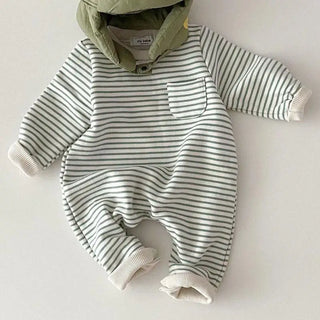Striped Romper Jumpsuit - RYAN AND REMI