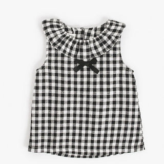 Polka Dot Bloomer Plaid Set - RYAN AND REMI