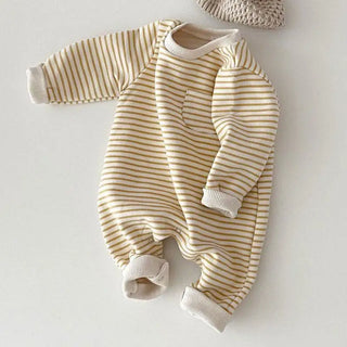 Striped Romper Jumpsuit - RYAN AND REMI