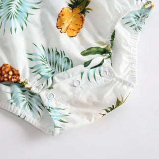 Tropical Sleeveless Bodysuit - RYAN AND REMI