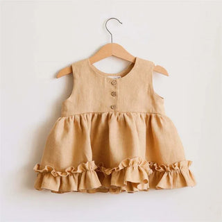 Flare Cotton Linen Outfit - RYAN AND REMI