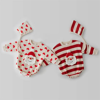 Santa Baby Stripe Outfit - RYAN AND REMI