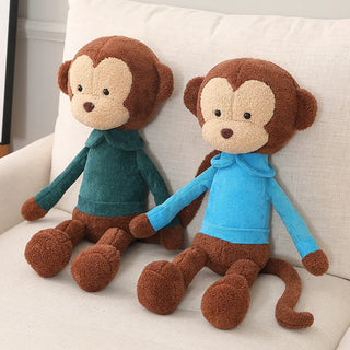 Cartoon Monkey Plush Toy - RYAN AND REMI