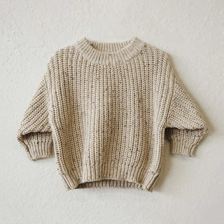Cotton Cable Knit Sweater - RYAN AND REMI