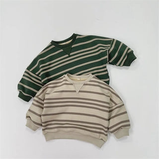 Boys Striped Sweatshirt - RYAN AND REMI