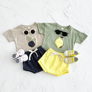 Fruit Patch Shorts Set - RYAN AND REMI