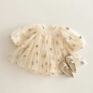 Star Mesh Dress - RYAN AND REMI
