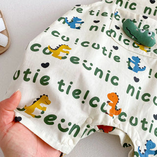 Dinosaur Jumpsuit T-shirt Outfit - RYAN AND REMI