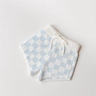 Checkered Knitted Resort Set - RYAN AND REMI