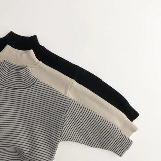 Fur Lined Turtleneck Sweater - RYAN AND REMI