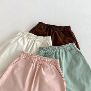 Elastic Waist Casual Pants - RYAN AND REMI