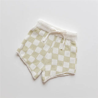 Checkered Knitted Resort Set - RYAN AND REMI