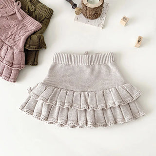 Knitted Pleated Shorts - RYAN AND REMI