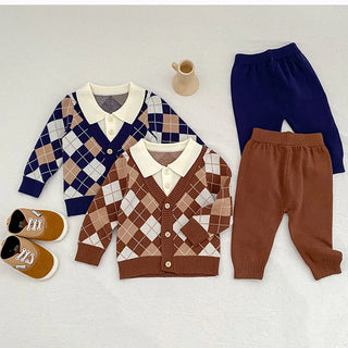 Classic Checkered Sweater Set - RYAN AND REMI