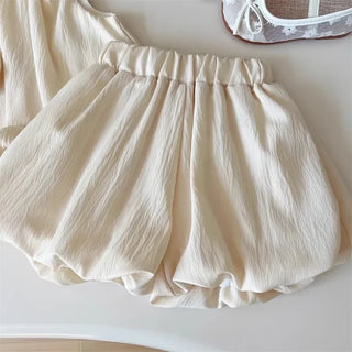 Bow Detail Sleeveless Outfit - RYAN AND REMI