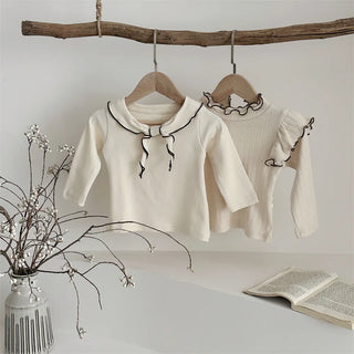 Long Sleeve Frill Top - RYAN AND REMI