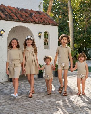 Summer Neutral Print Outfit - RYAN AND REMI