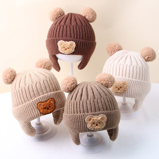 Teddy Bear Winter Hat - RYAN AND REMI