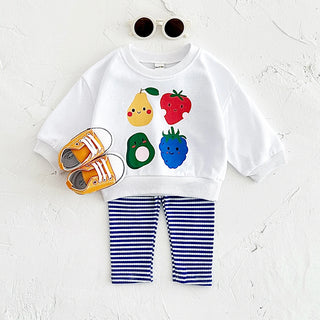 Fruit Pullover Pants Set - RYAN AND REMI