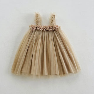 3D Flower Mesh Dress - RYAN AND REMI