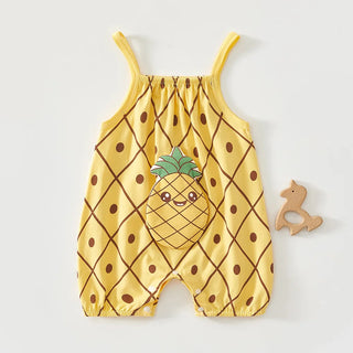 Newborn Fruit Patch Romper - RYAN AND REMI