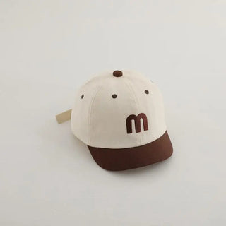 Letter M Peaked Cap - RYAN AND REMI