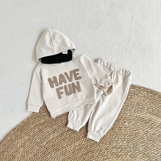 Have Fun Hooded Jogger Set - RYAN AND REMI