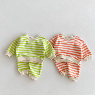 Neon Striped Jogger Set - RYAN AND REMI