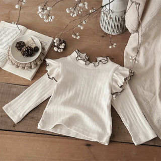 Long Sleeve Frill Top - RYAN AND REMI
