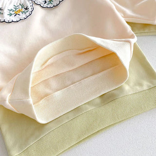 Embroidery Collar Jogger Set - RYAN AND REMI