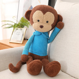Cartoon Monkey Plush Toy - RYAN AND REMI
