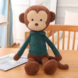 Cartoon Monkey Plush Toy - RYAN AND REMI