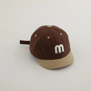 Letter M Peaked Cap - RYAN AND REMI