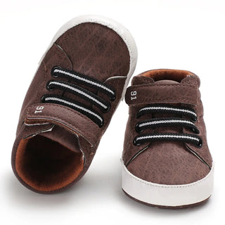 Boys High Top Velcro Sneakers - RYAN AND REMI