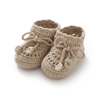 Newborn Handmade Crochet Baby Shoes - RYAN AND REMI