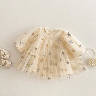 Star Mesh Dress - RYAN AND REMI