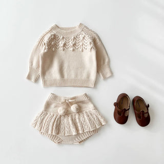 Elegant Knitted Sweater Outfit - RYAN AND REMI