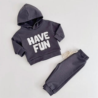Have Fun Hooded Jogger Set - RYAN AND REMI