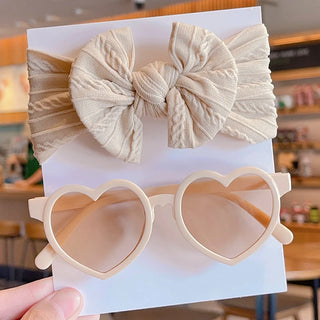 Headband with Heart Glasses - RYAN AND REMI