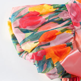 Tulip Romper and Headband - RYAN AND REMI