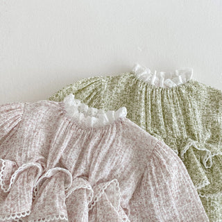 Double Layers Lace Romper - RYAN AND REMI