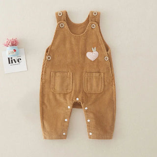 Apple Corduroy Jumpsuit - RYAN AND REMI